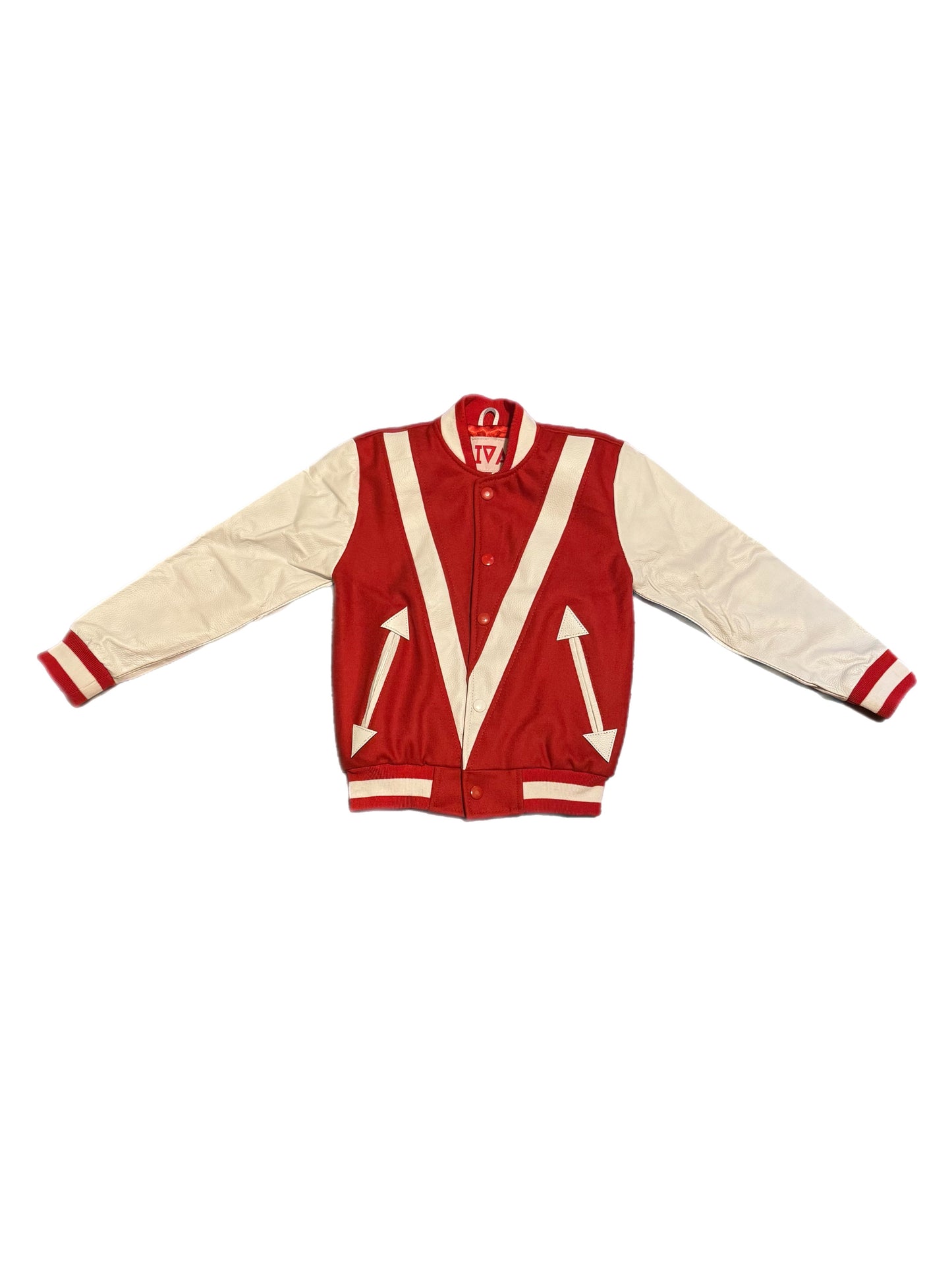 Toddler D1 Varsity Bomber Red