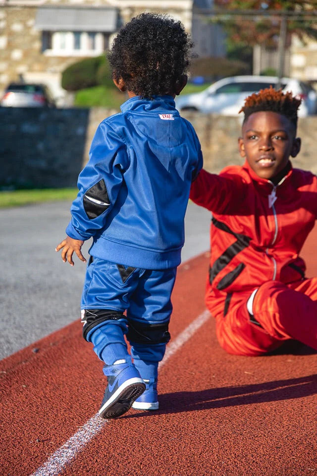 Kid Astute Logo Tracksuit Red