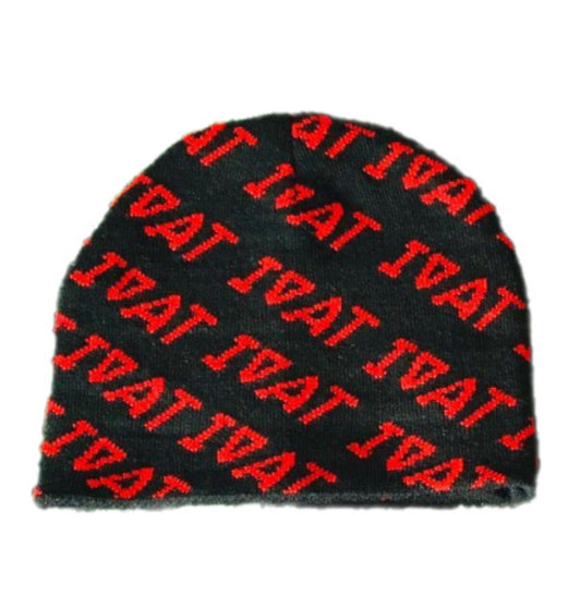 Repeat Logo Beanie Black